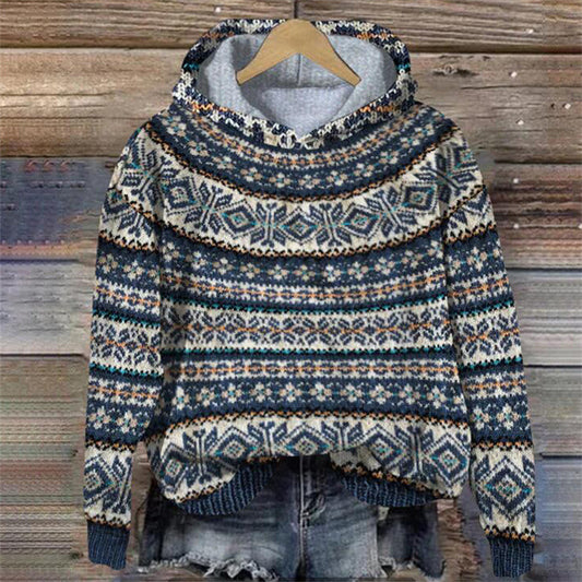 Hot Sale Printed Hoodie Coat