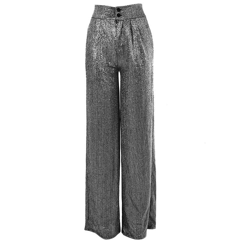 Loose Trousers With Elastic Waist