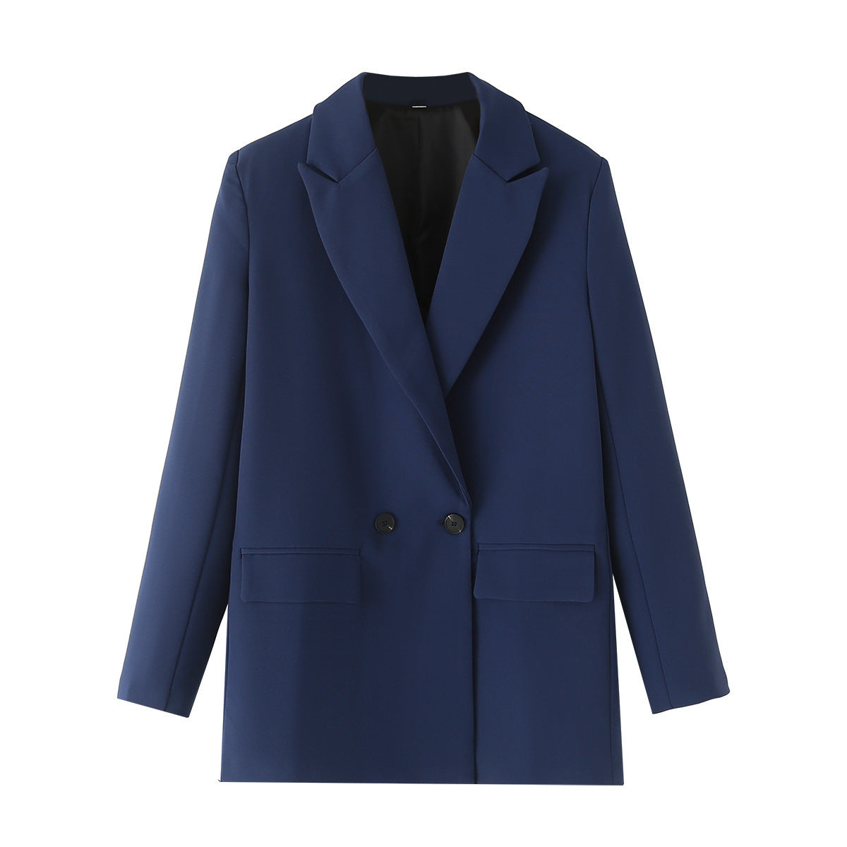 Women's Multicolor Double-Breasted Suit Coat