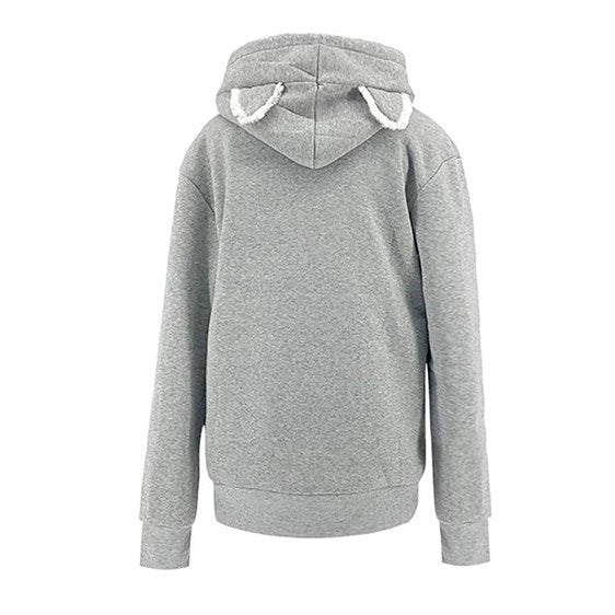 Long Sleeved Hooded Sweater In Europe And America