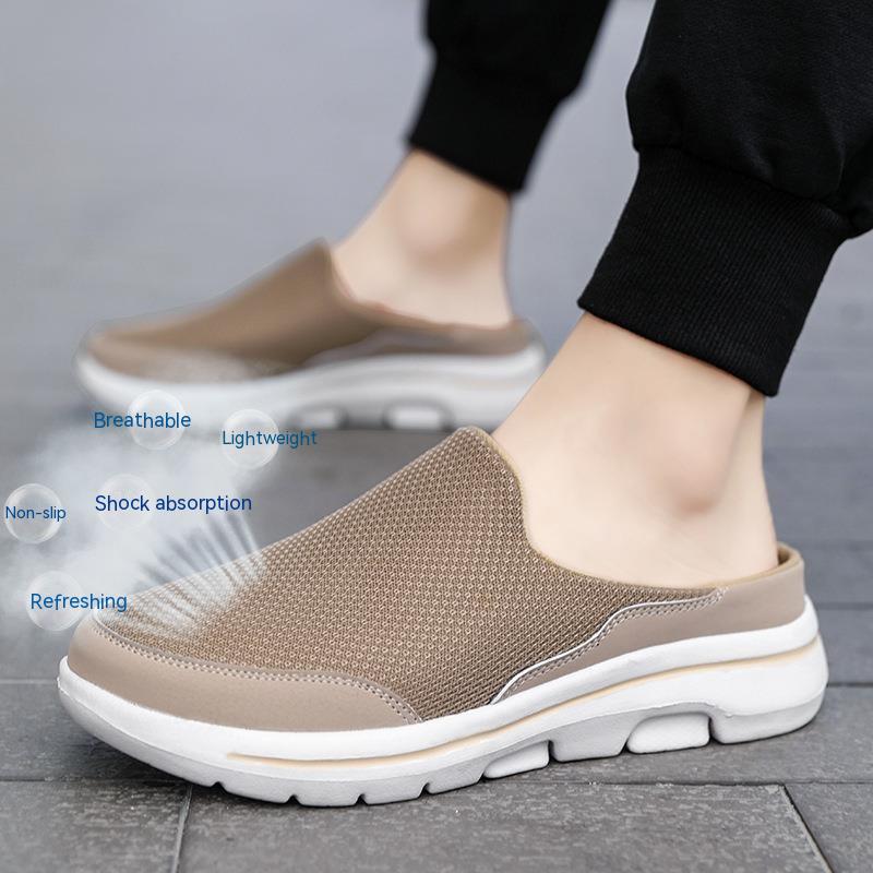 Latest Oversized Women's Shoes Half Support, Single Shoe, Flat Sole