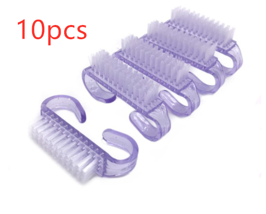 10-Piece Nail Cleaning Brush Set: Hot-Selling Manicure Tools