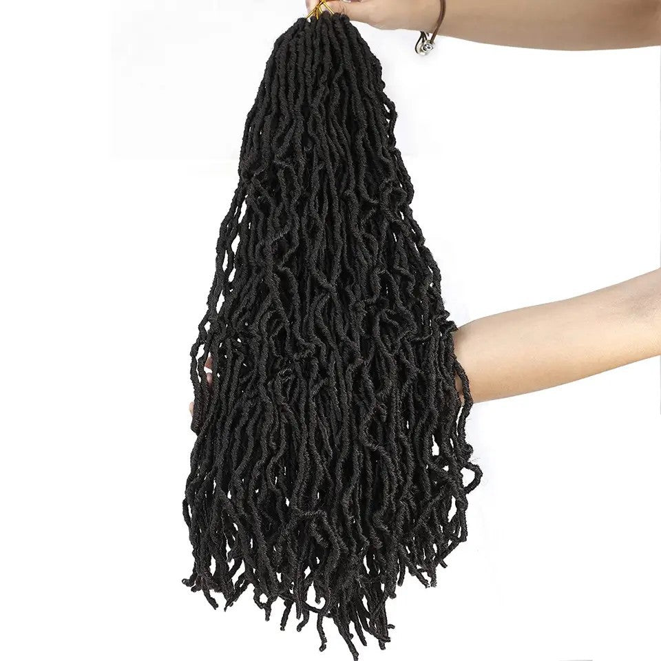 Earthworm Crochet Chemical Fiber Wig
