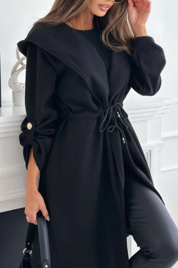 Women's Casual Long Sleeve Coat for Fall and Winter