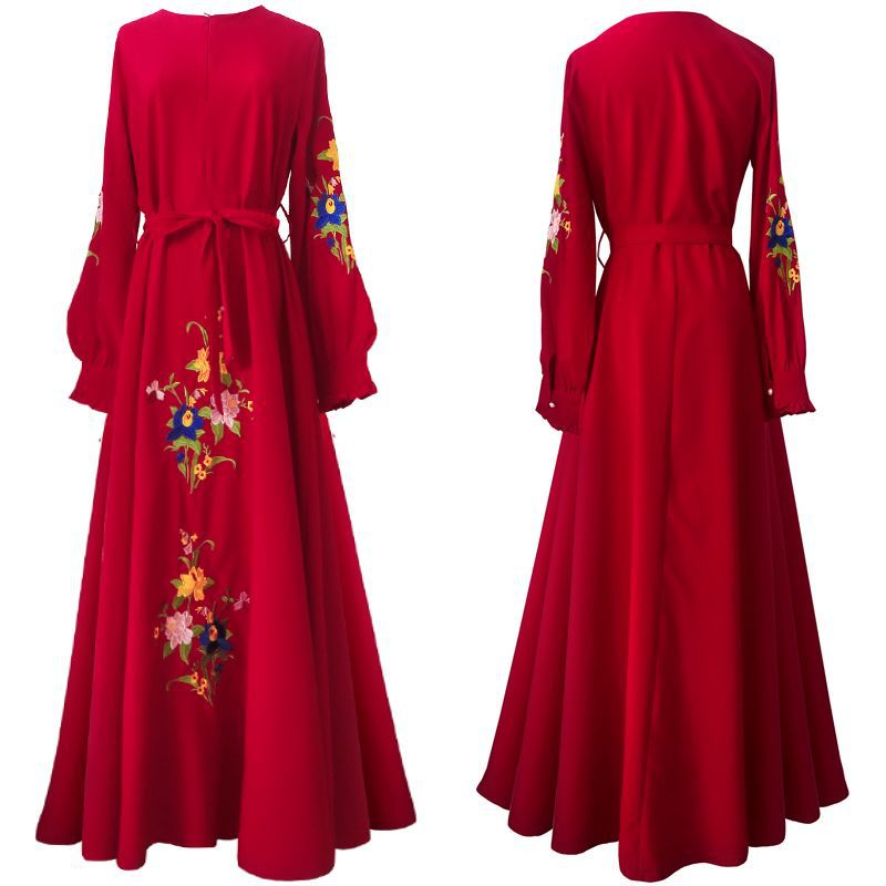 Women's Long Skirt Dress Fashion-Forward Look Dress