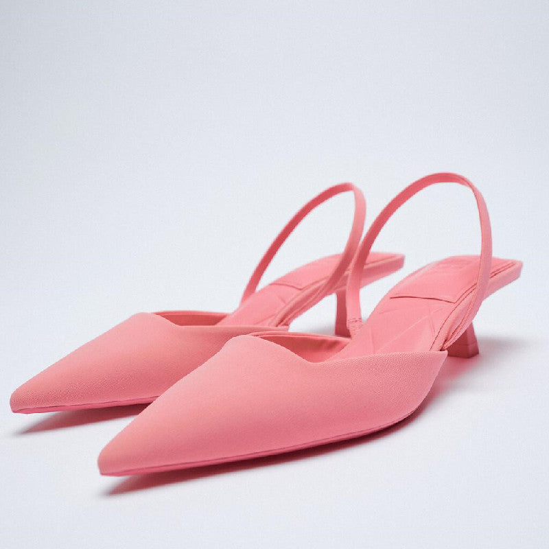 Women's Summer Soft Stiletto Sandals French Style
