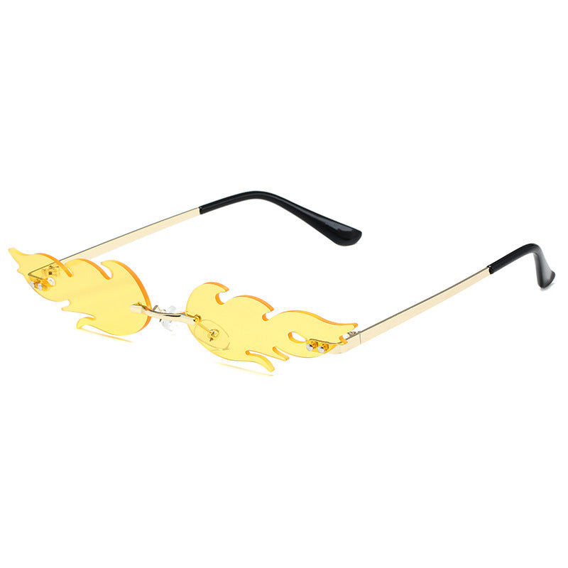 Personalized Trend Flame Shaped Sunglasses