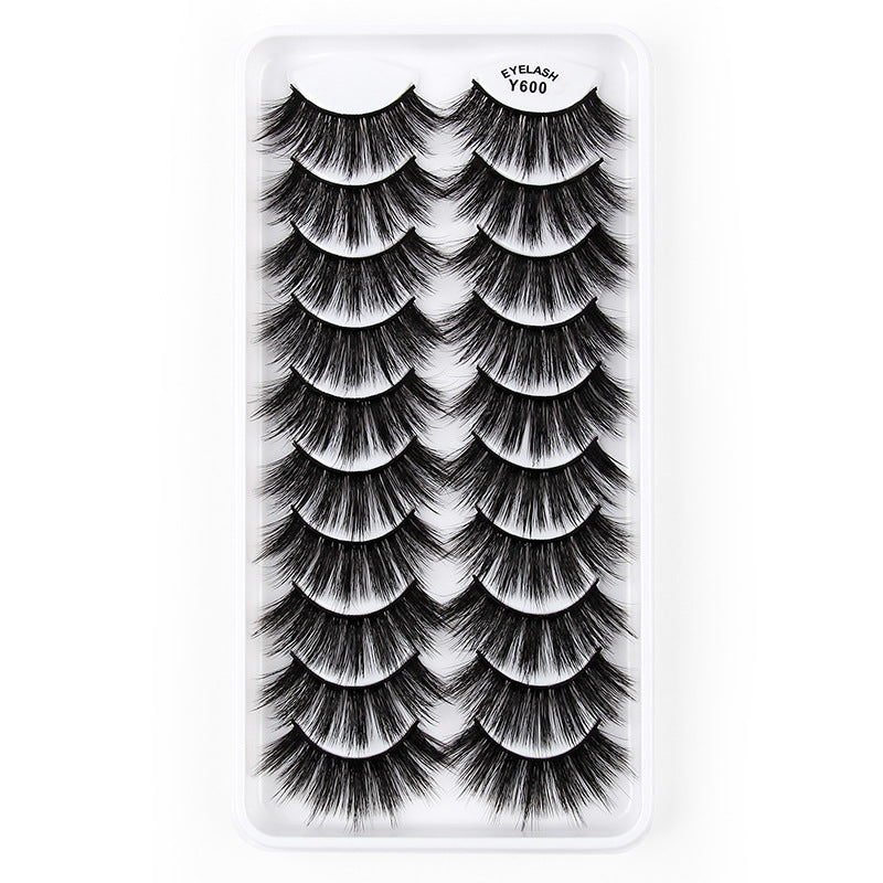 3D Cat Eye False Eyelashes Are Naturally Thick And Fluffy