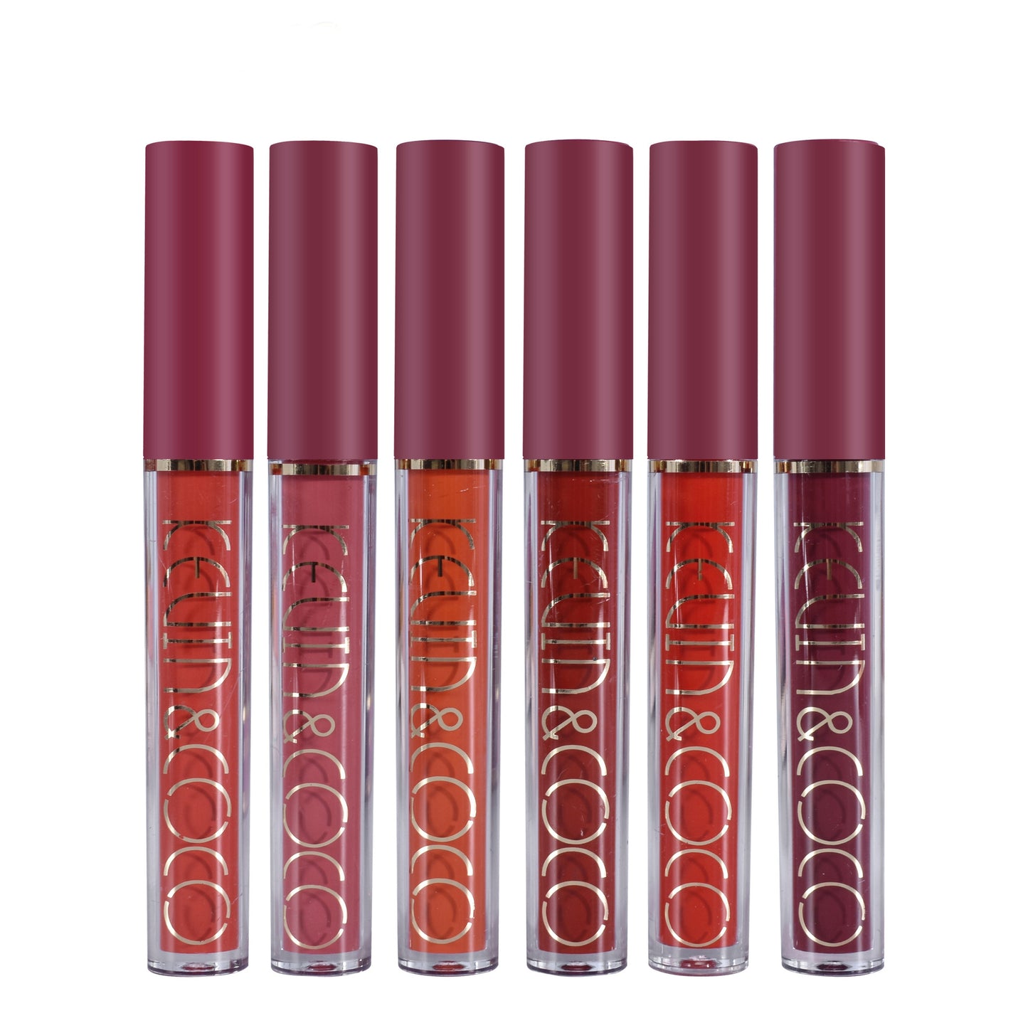 Fashion6-color Lip Glaze Bright  Gloss Lipstick Set