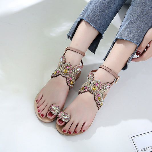 Chic Hollow Sandals for Women: European & American Fashion