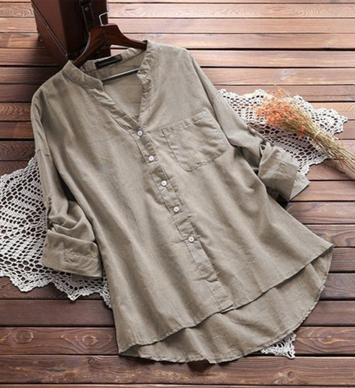 Trendy Long sleeve fashion women's shirt