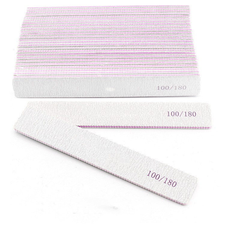 Nail File Gray Double Sided Polishing Strip True Nail Trimming Tool