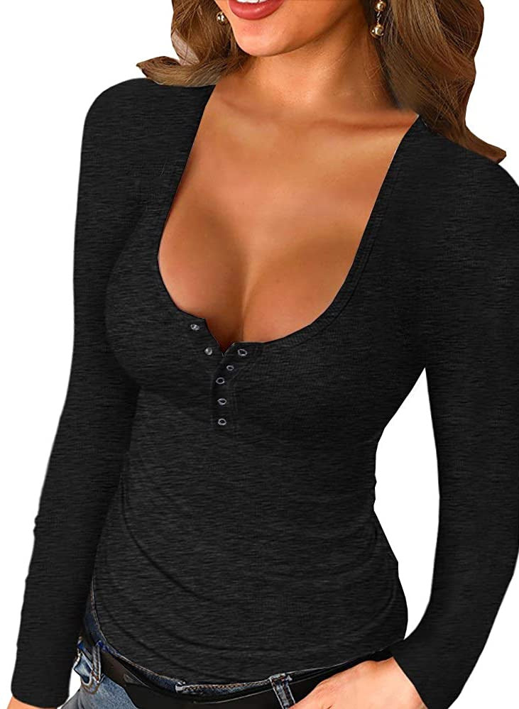 Women's long sleeve bottoming shirt