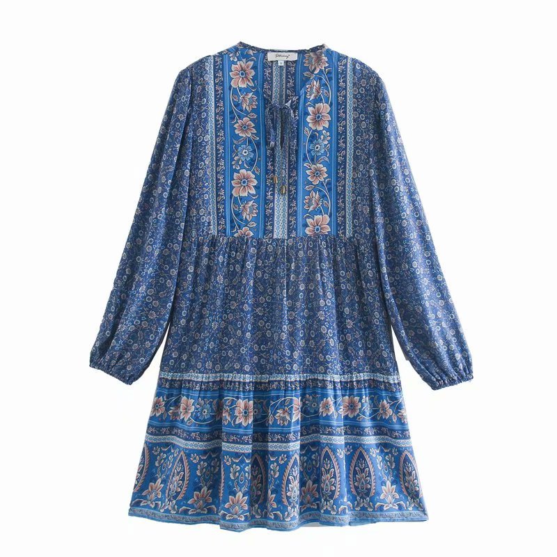 Free-Spirited Loose Lace Boho Dress