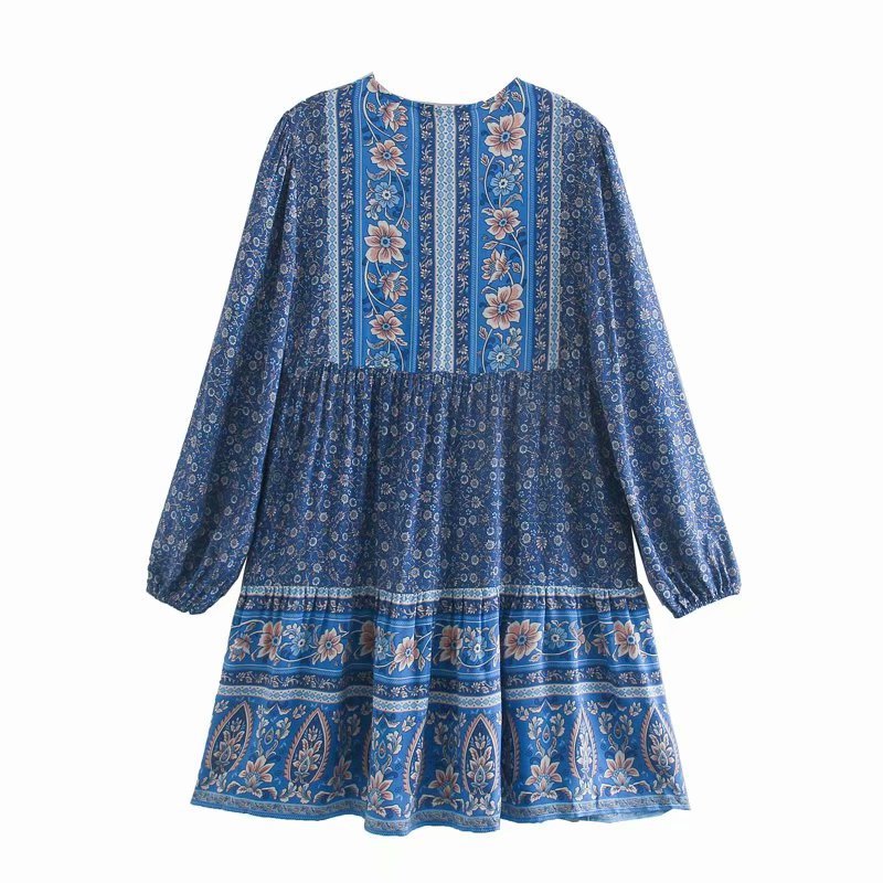 Free-Spirited Loose Lace Boho Dress