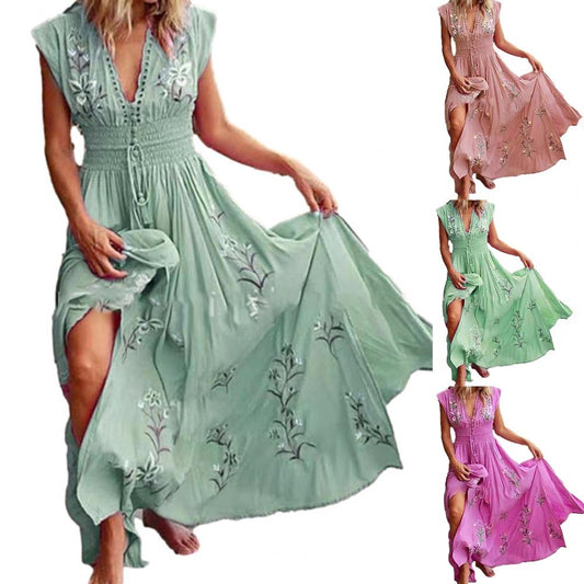 Printed Skirt Victorian Summer High Waist Fairy Skirt