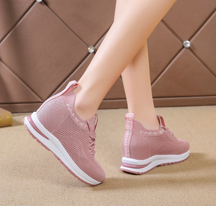 Women's High Rise Thick Soled Sneakers