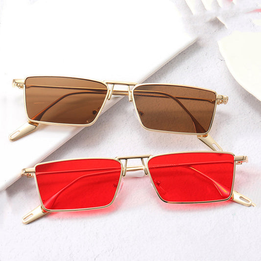 Simple Sunglasses Full Frame Square Glasses For Men And Women