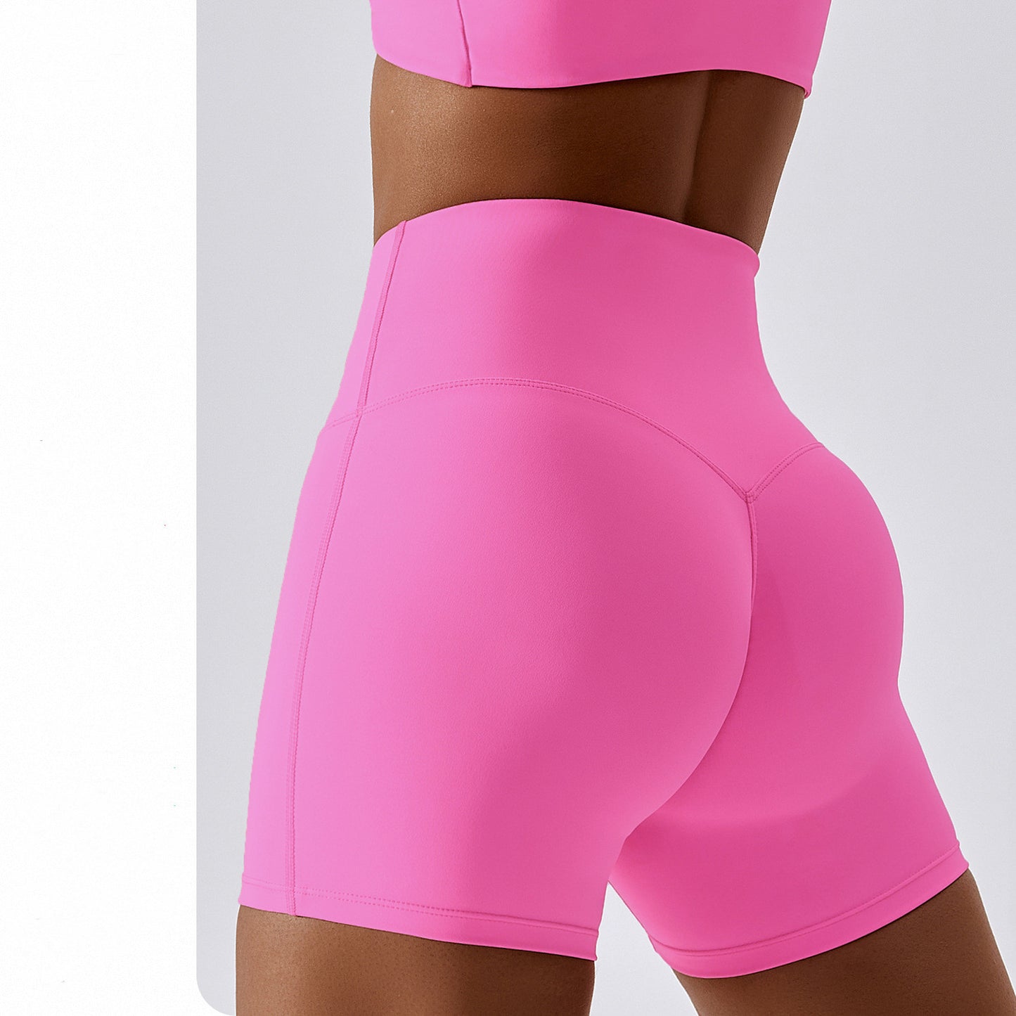 Trendy Quick-Drying Yoga Shorts in Candy Colors