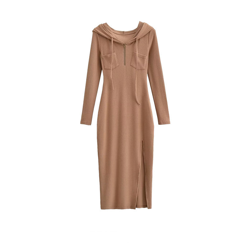 Fashion Long Sleeved Slim Dress