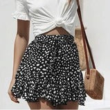 Pleated Flounce Skirt for Women