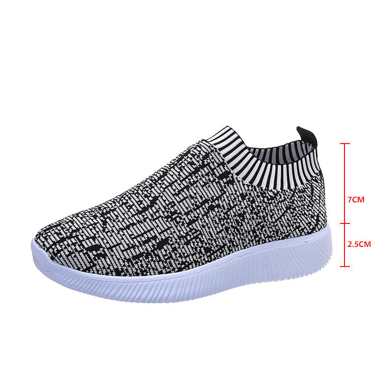 Sports Running Flying Woven Shoes Men's And Women's New Sports Shoes Men's And Women's