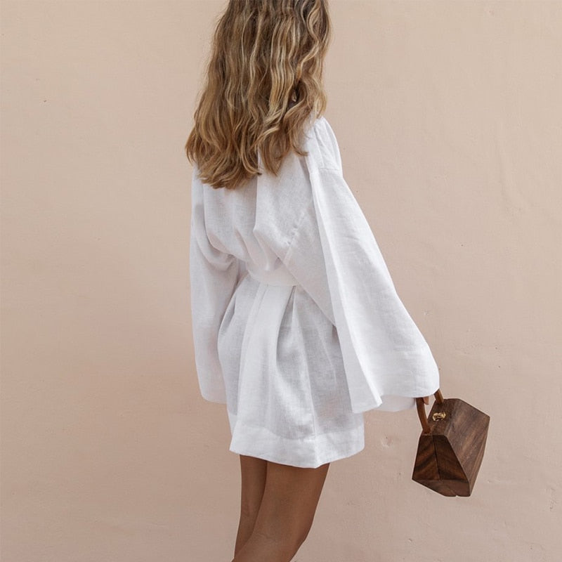 Lazy kimono sleeve dress best sale