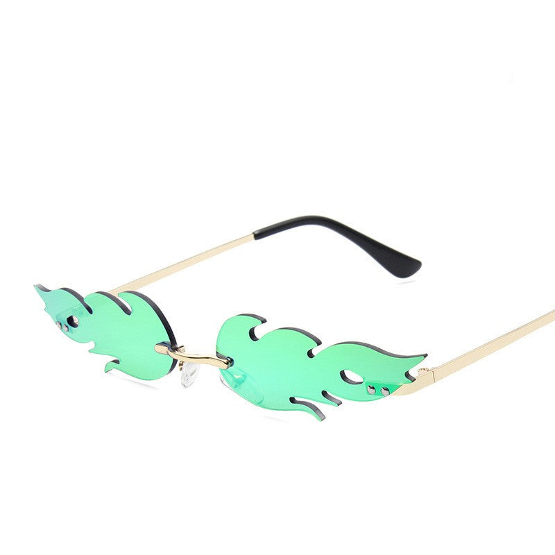 Personalized Trend Flame Shaped Sunglasses