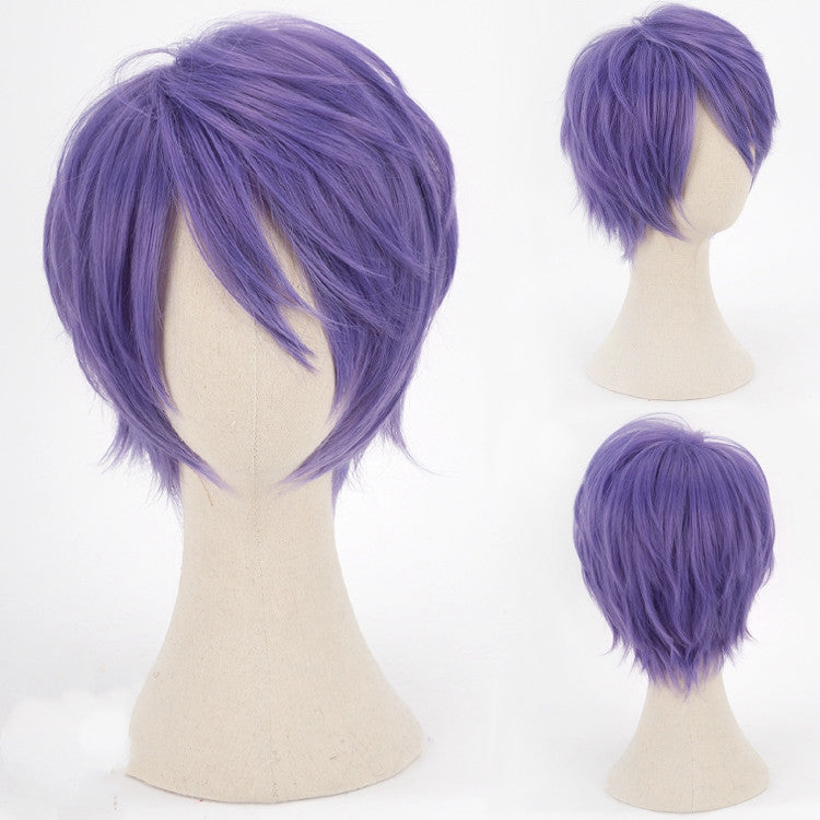 Men's And Women's Fashion Anti-curved Face Cosplay Wig