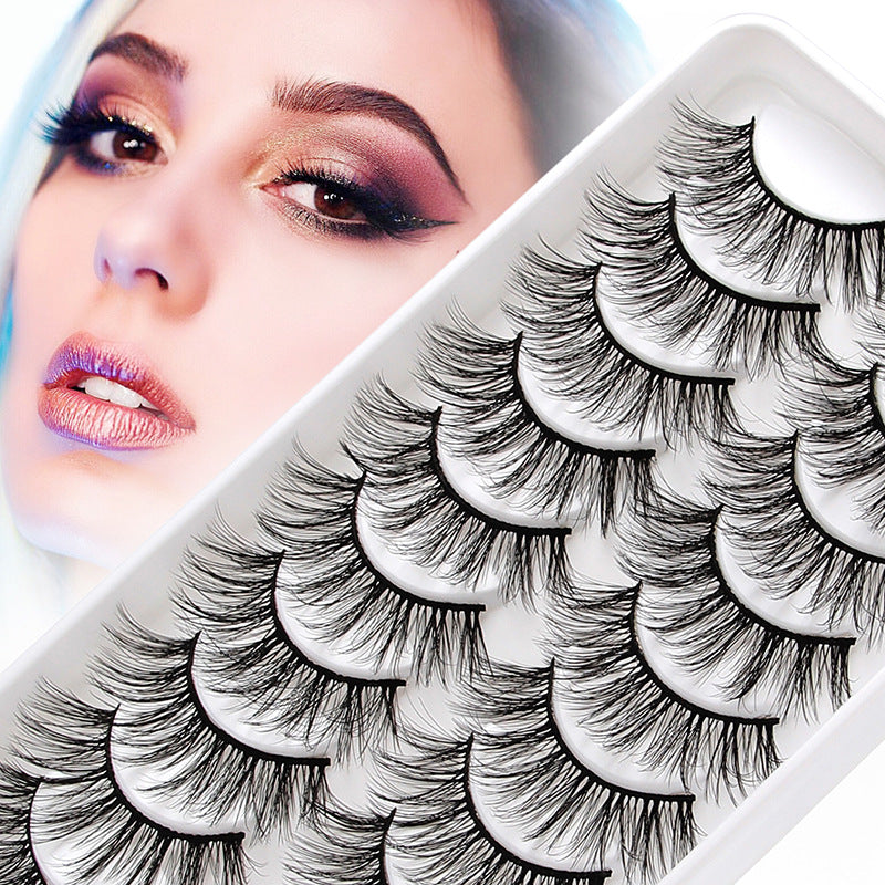 3D Cat Eye False Eyelashes Are Naturally Thick And Fluffy