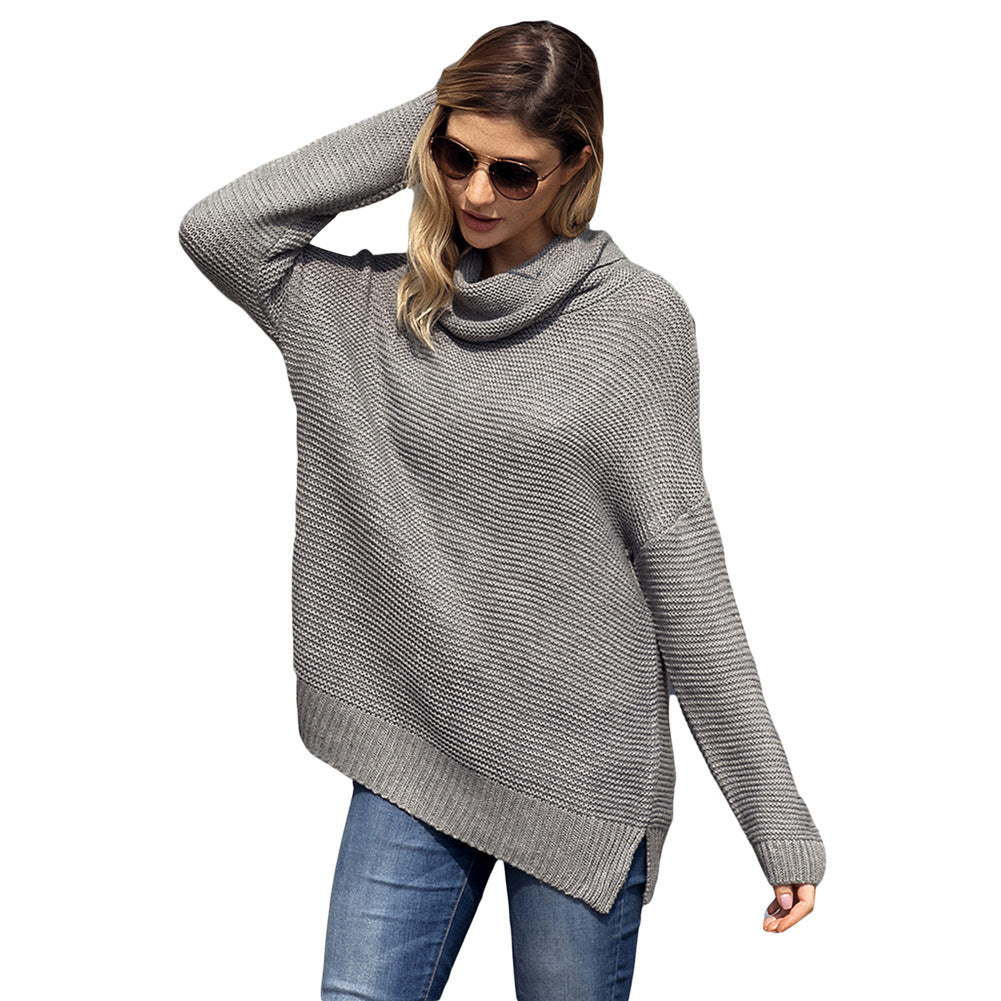 High collar long sleeve Pullover