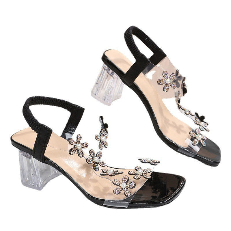 Stylish and Comfortable Chunky Heel Sandals for Plus Size Women