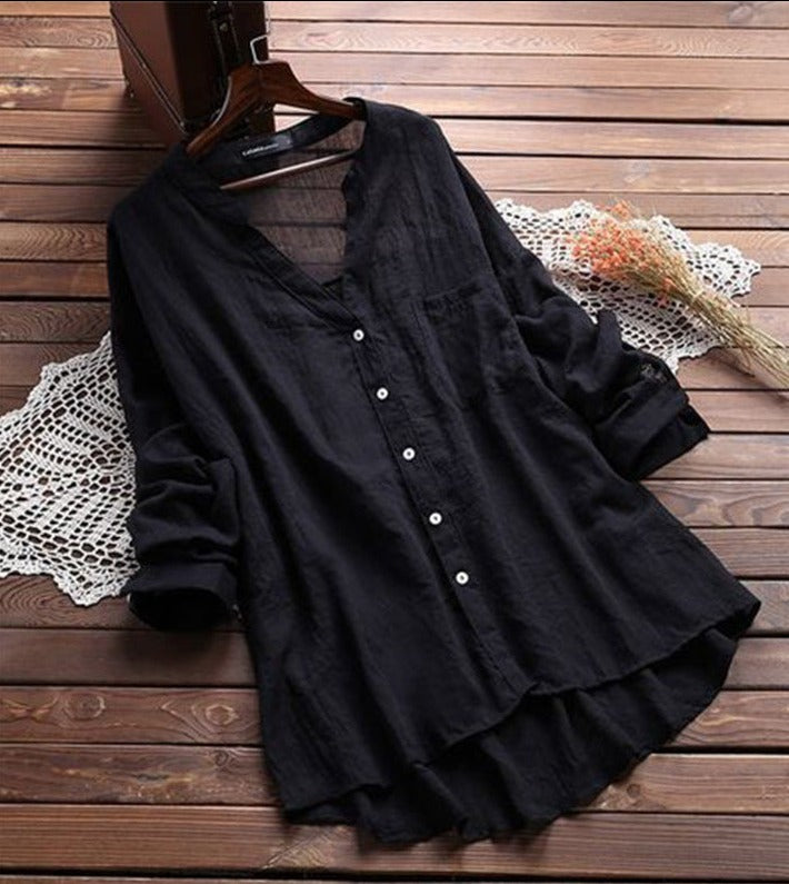 Trendy Long sleeve fashion women's shirt