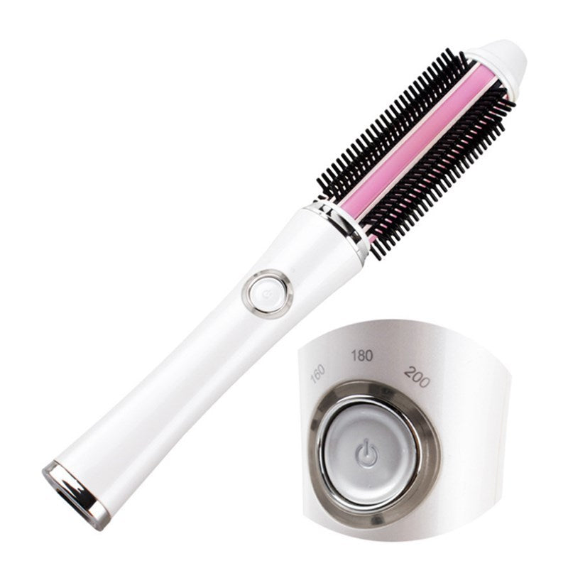 USB Wireless Charging Hair Straightening Comb Portable