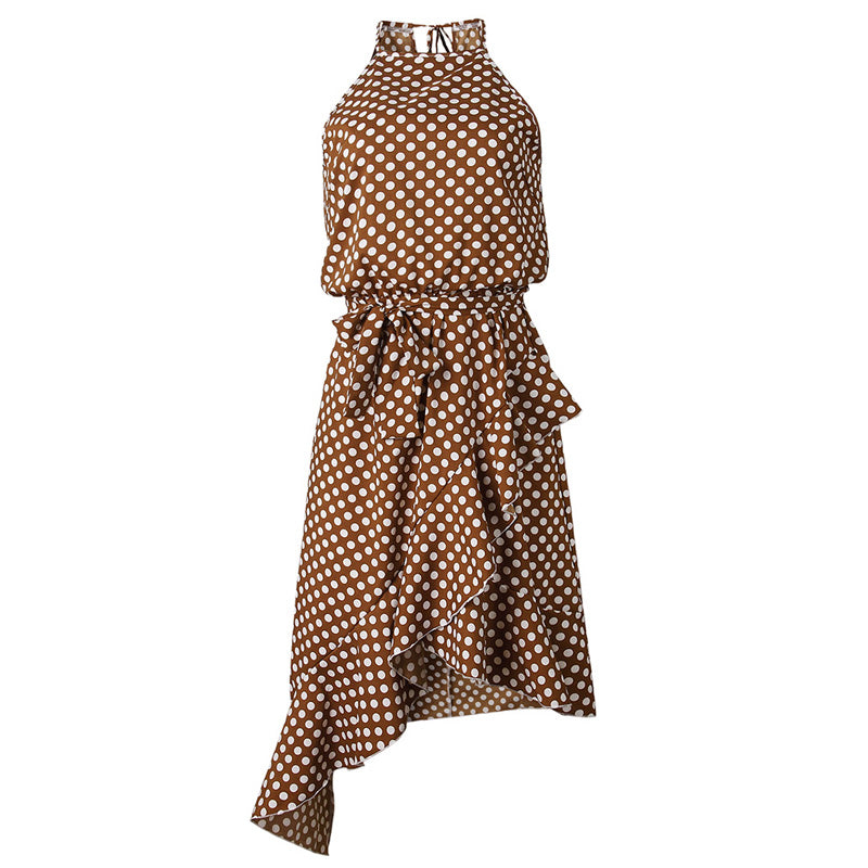 Polka Dot Fashion Dress for Women in 3 Color Options