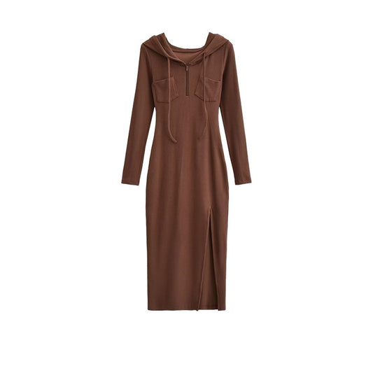 Fashion Long Sleeved Slim Dress