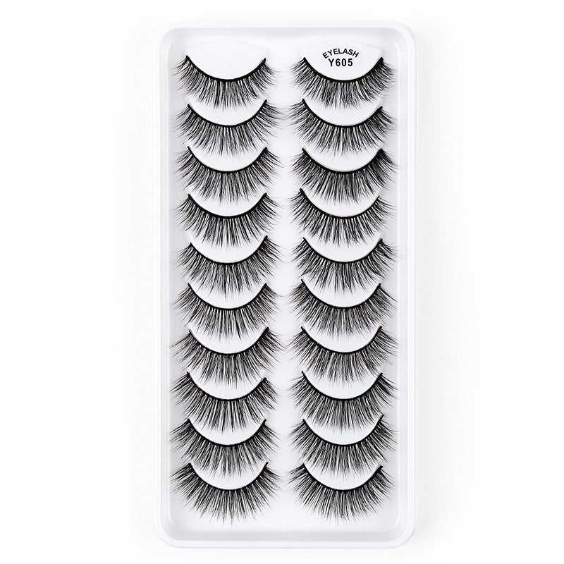 3D Cat Eye False Eyelashes Are Naturally Thick And Fluffy