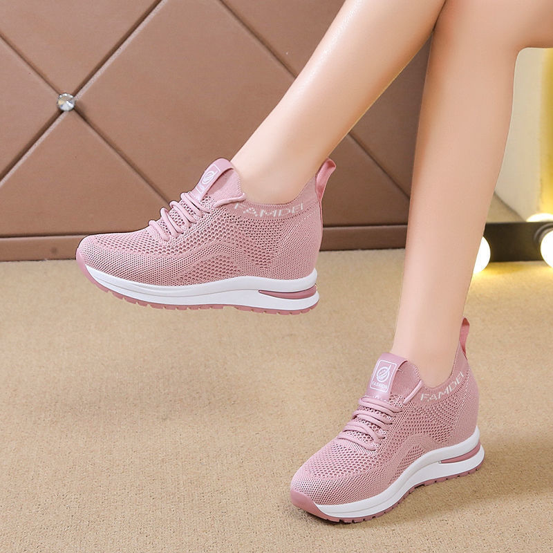 Women's High Rise Thick Soled Sneakers