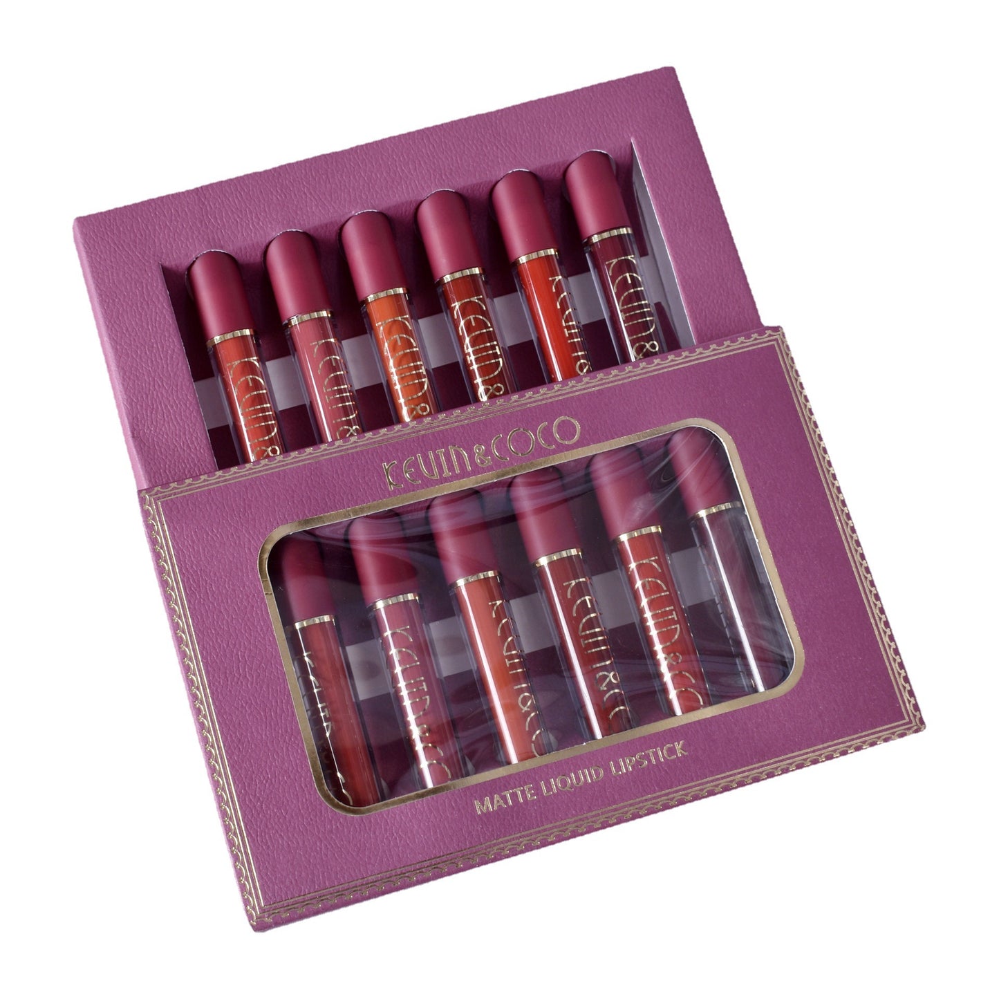 Fashion6-color Lip Glaze Bright  Gloss Lipstick Set