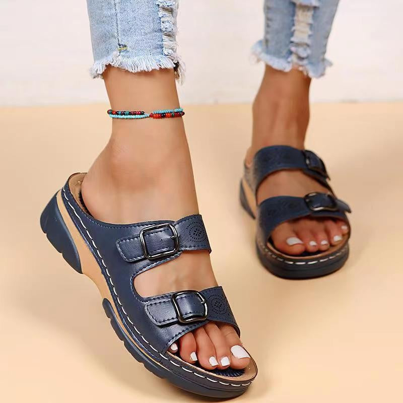 Plus Size Sandals Fashion Wedge Casual