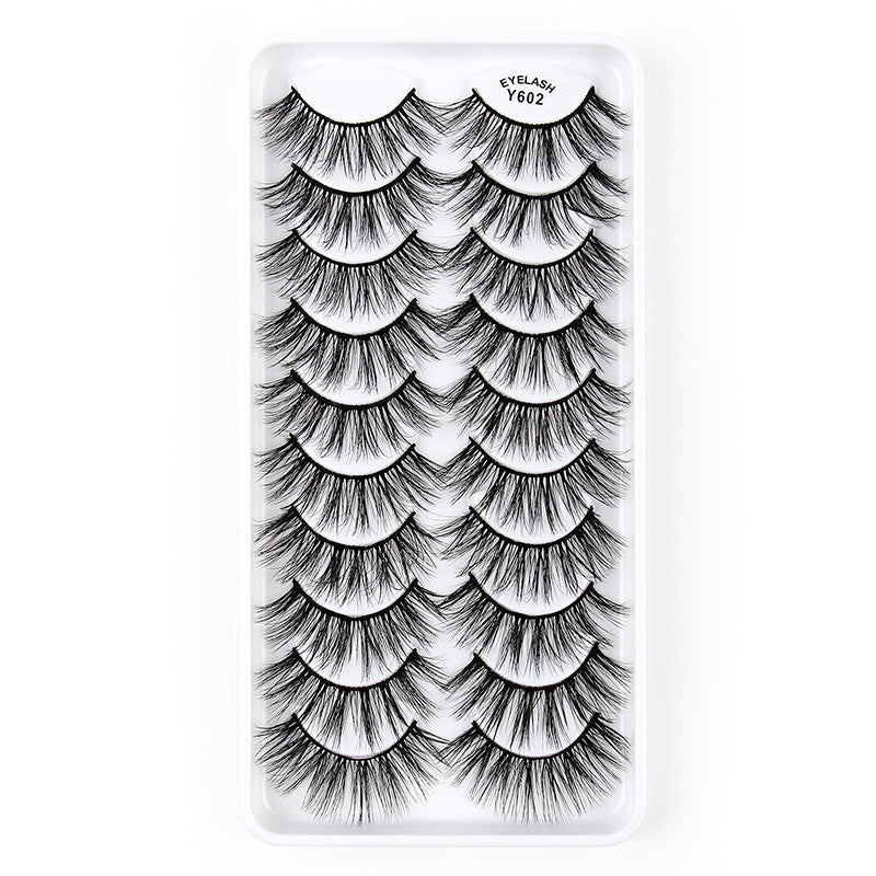 3D Cat Eye False Eyelashes Are Naturally Thick And Fluffy