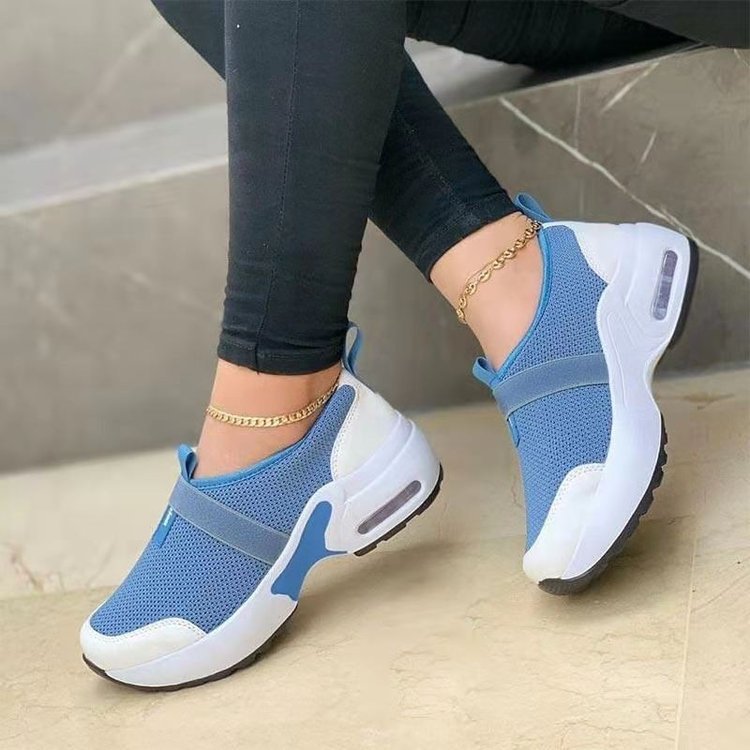 Women Flat Sneakers Lightweight Non Slip Walking Running Shoes