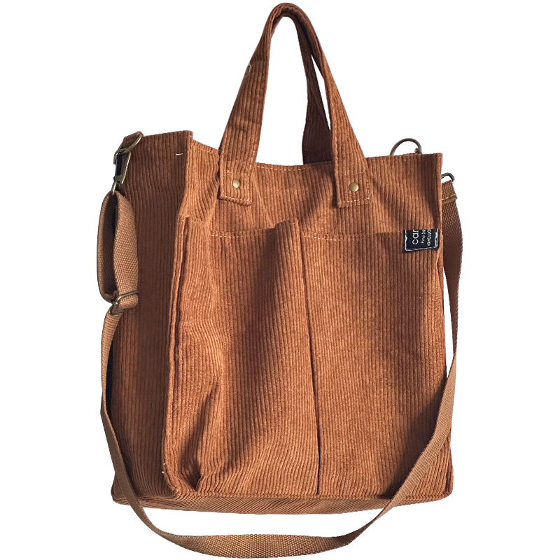 Corduroy Artistic Canvas Leisure Bag