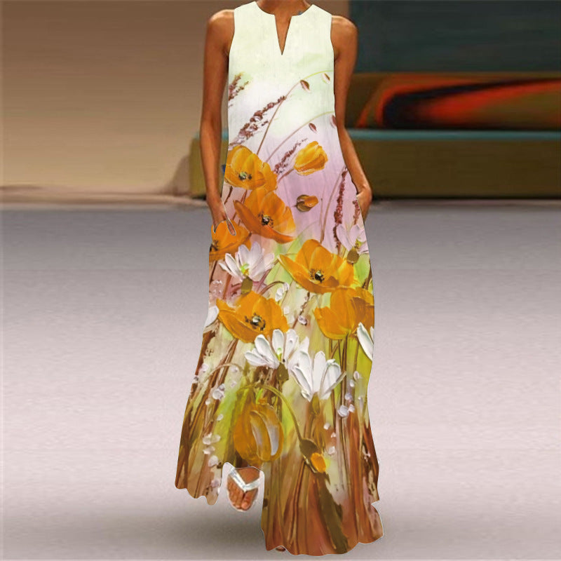 New Women's Printed Fashion Dress