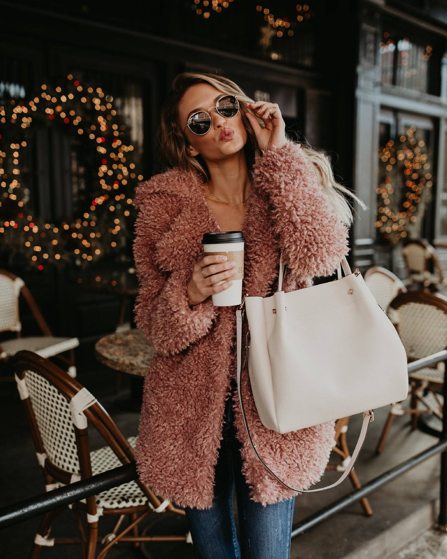 Faux Fur Coat for Women - European and American Style