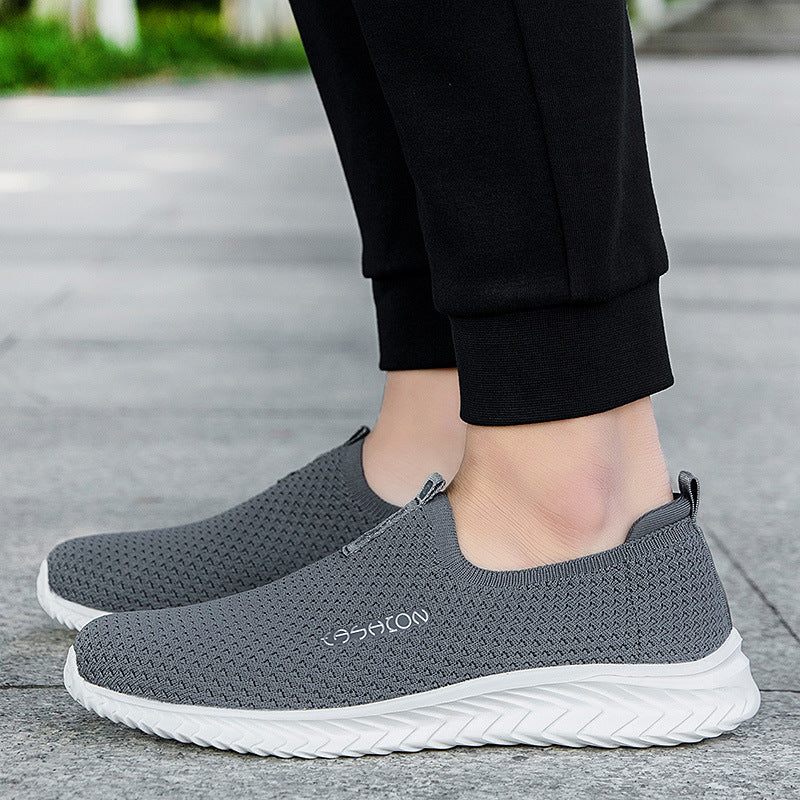 Women's Sports Leisure Dad's Soft Sole Walking Mesh Shoes