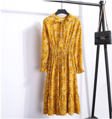 Floral Chiffon Dress for Women