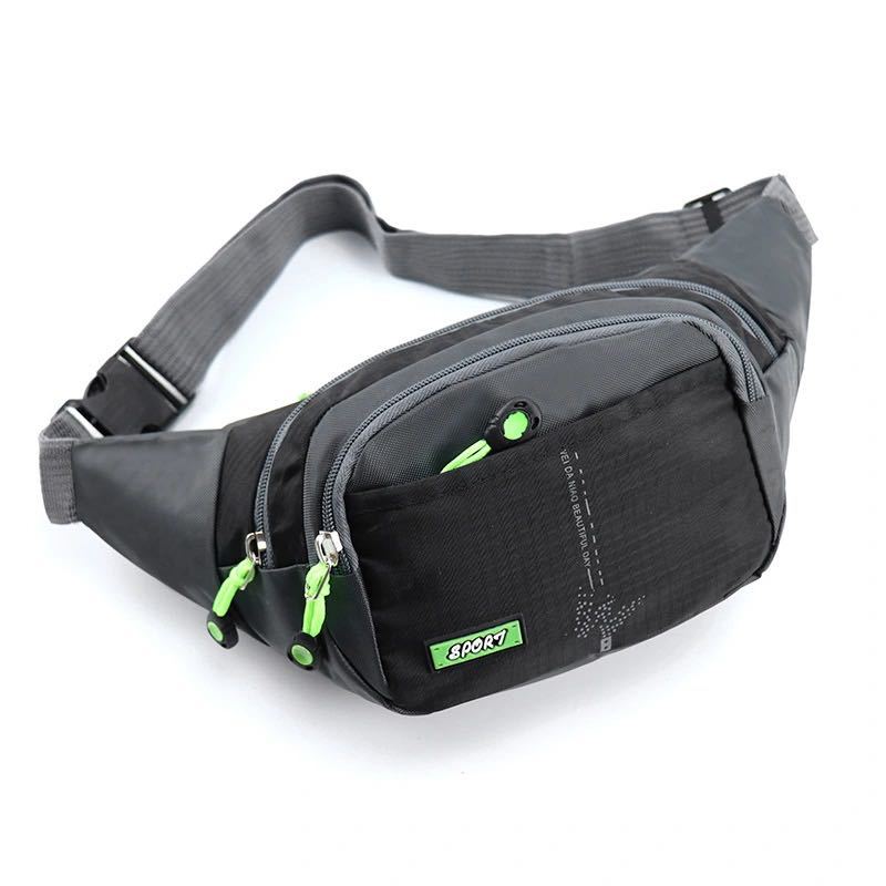 Men And Women Large Capacity Nylon Waterproof Waist Bag