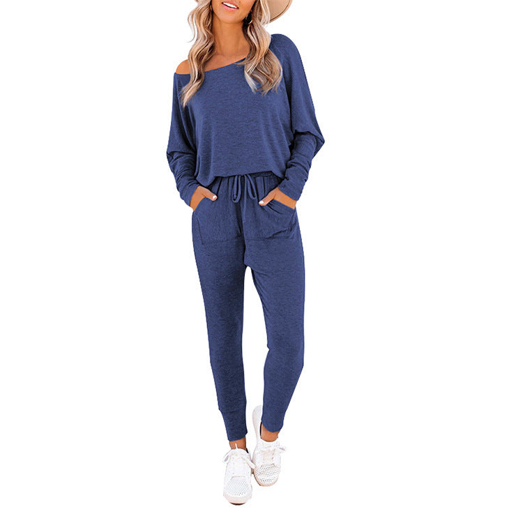 Trendy European and American Casual Women's Suit