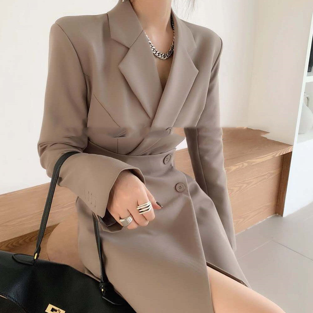 Korean Version Of British Style Women's Suit